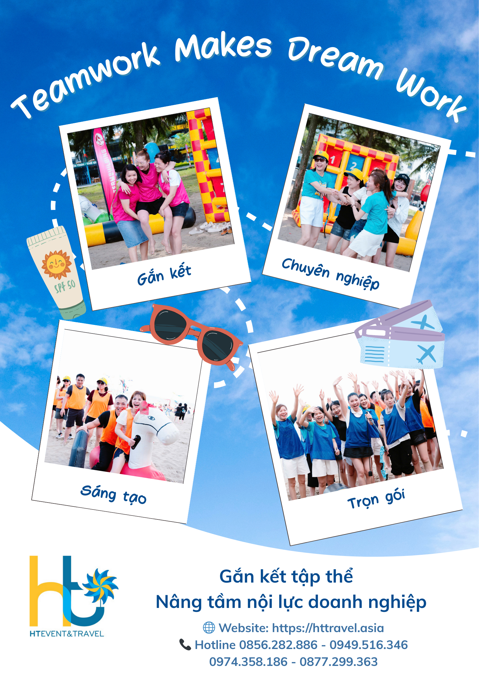 Các mô hình Teambuilding ấn tượng dành cho doanh nghiệp của bạn