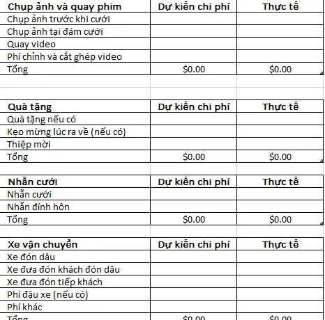kinh nghiệm tổ chức đám cưới tại nhà